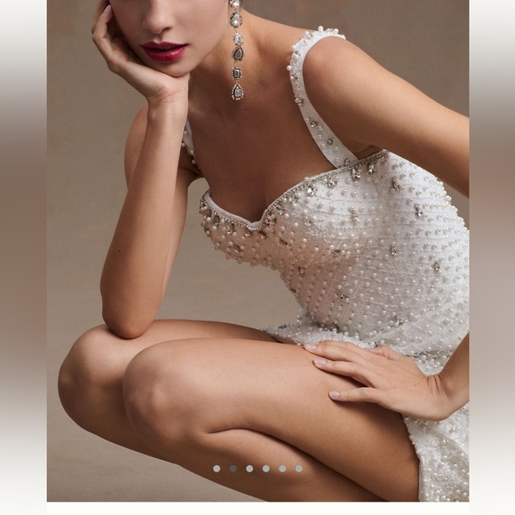 Morphine Fashion Hypnotized Pearl & Crystal
Bustier Mini Dress - Picture 2 of 11